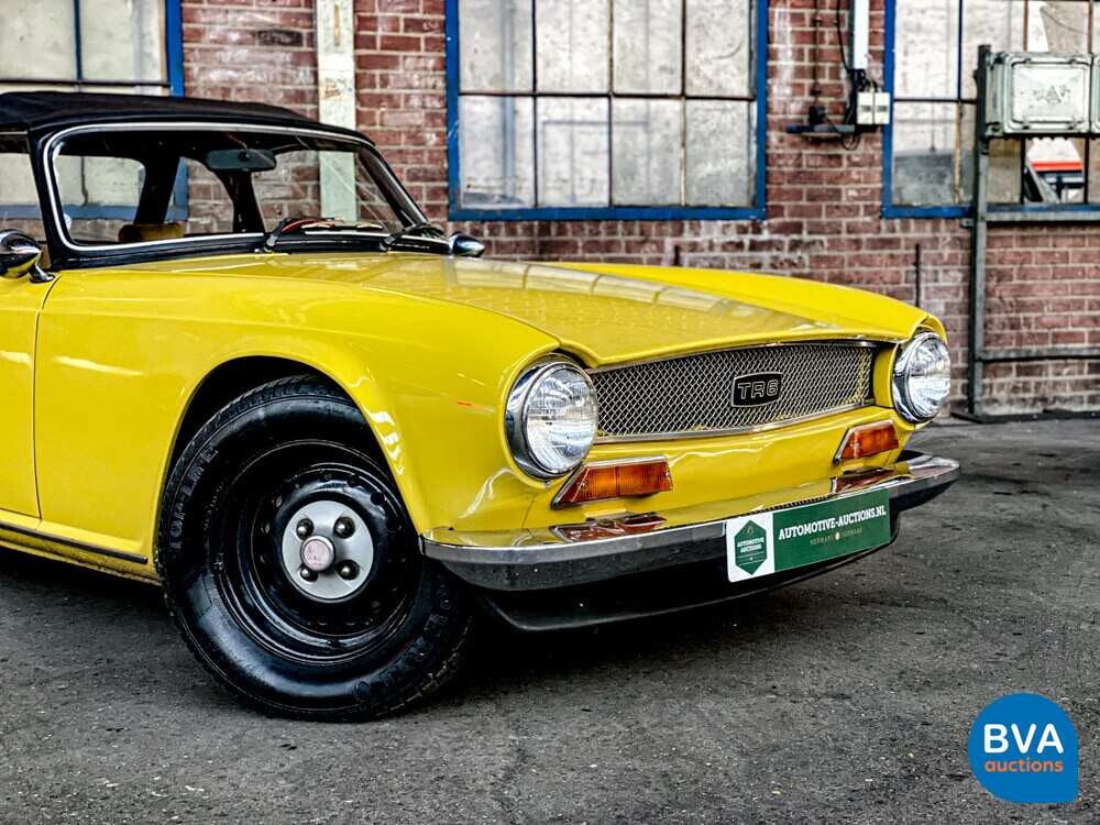 Triumph TR6 2.5 overdrive Cabriolet 95pk 1975