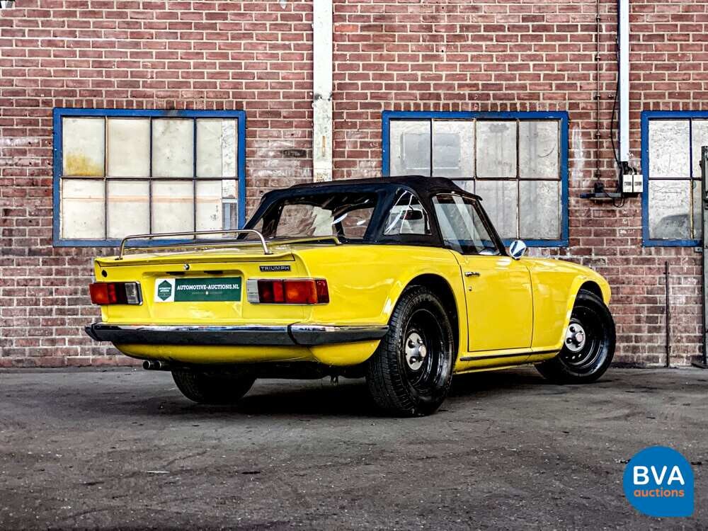 Triumph TR6 2.5 overdrive Cabriolet 95pk 1975