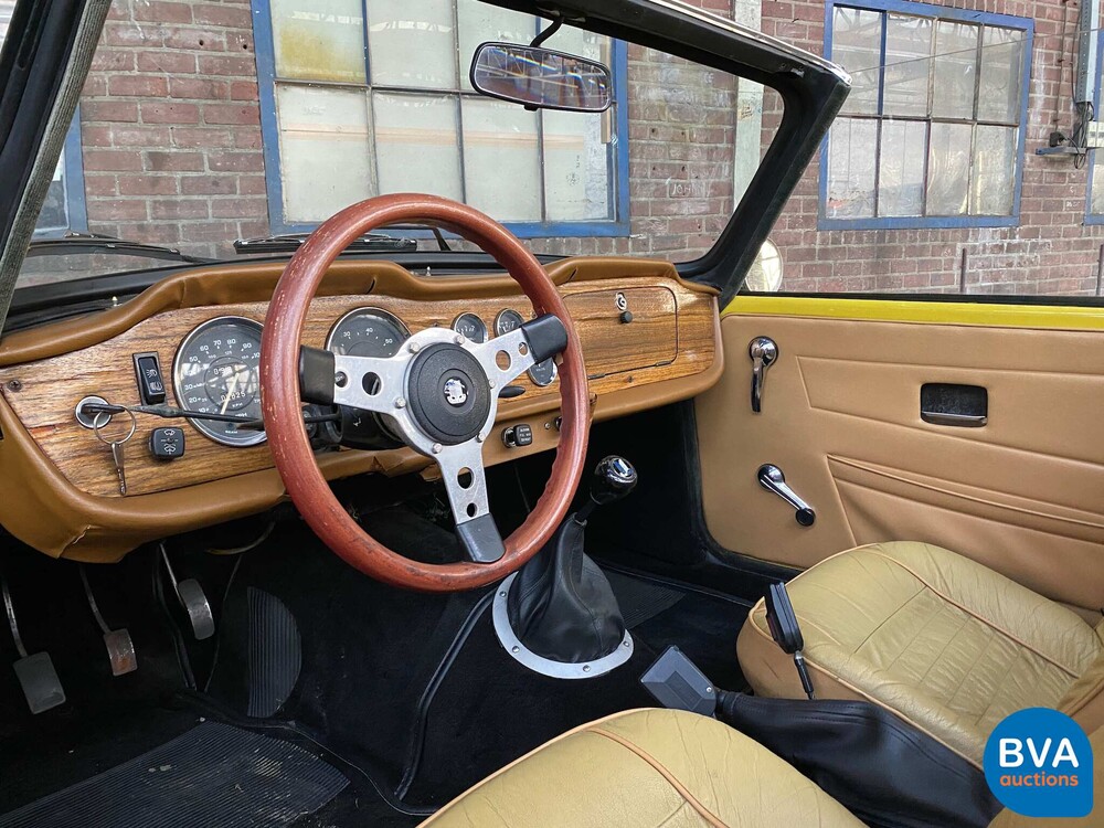 Triumph TR6 2.5 overdrive Cabriolet 95pk 1975