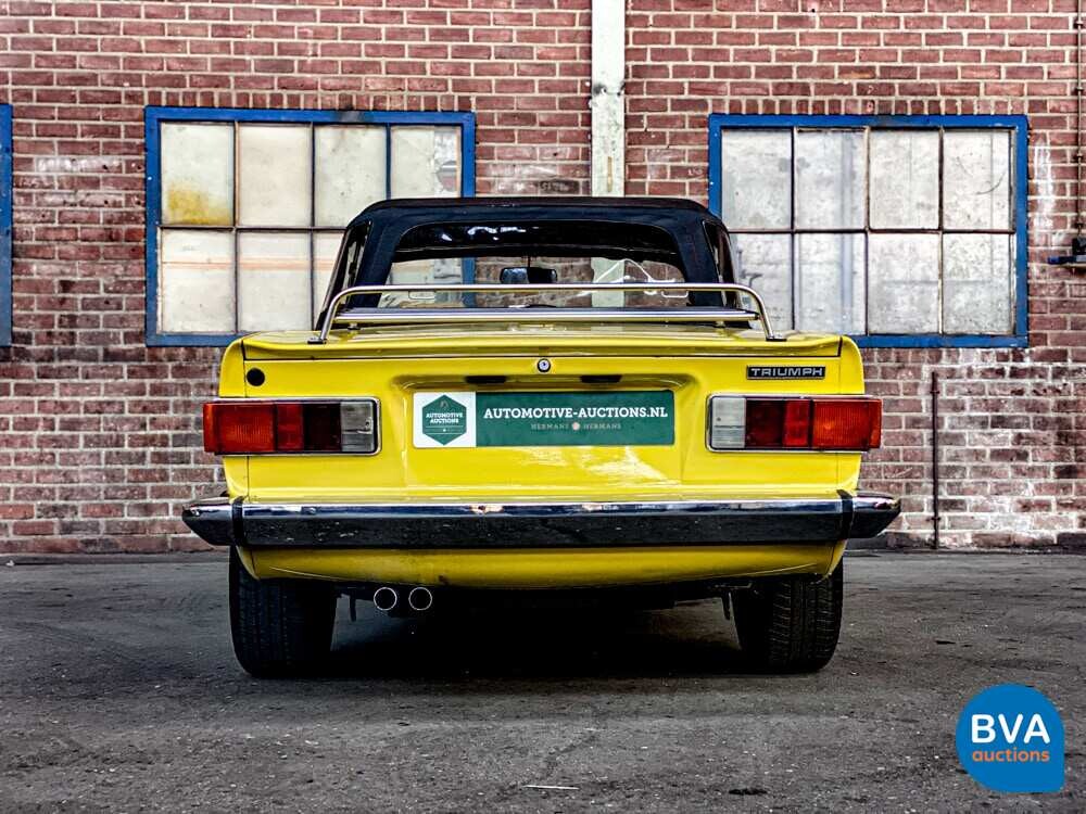 Triumph TR6 2.5 overdrive Cabriolet 95pk 1975