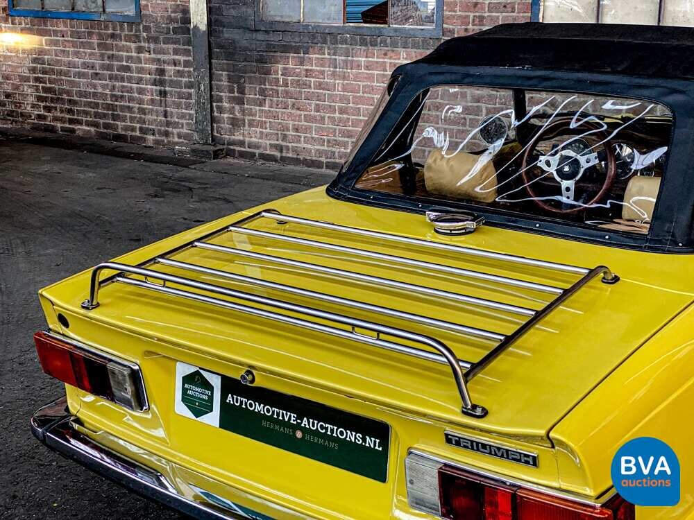 Triumph TR6 2.5 overdrive Cabriolet 95pk 1975