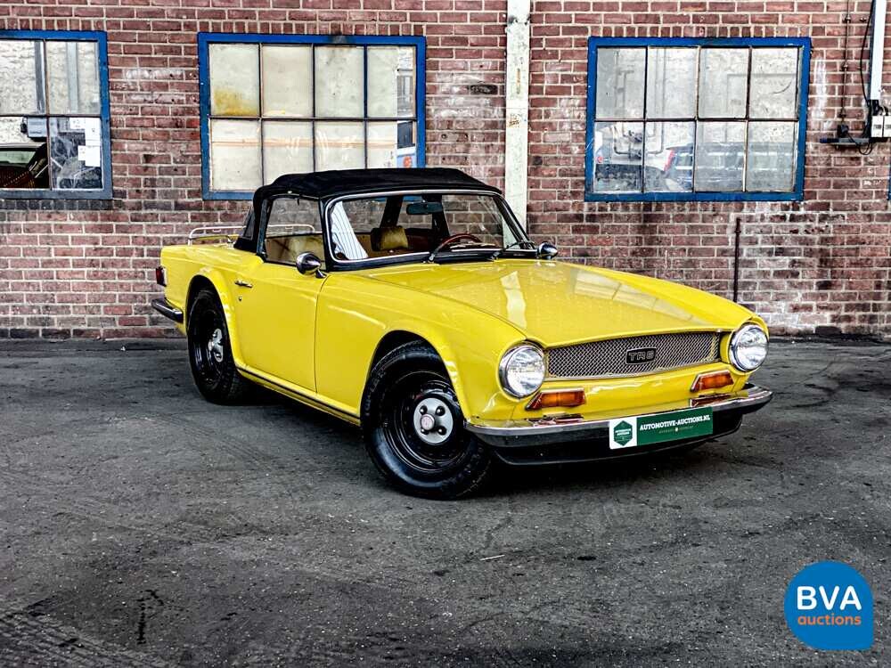 Triumph TR6 2.5 overdrive Cabriolet 95pk 1975