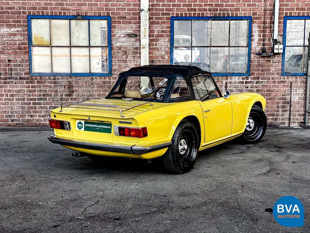 Triumph TR6 2.5 overdrive Cabriolet 95pk 1975