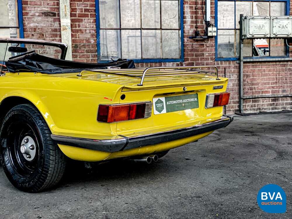 Triumph TR6 2.5 overdrive Cabriolet 95pk 1975