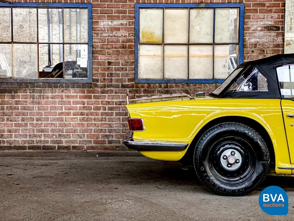 Triumph TR6 2.5 overdrive Cabriolet 95pk 1975