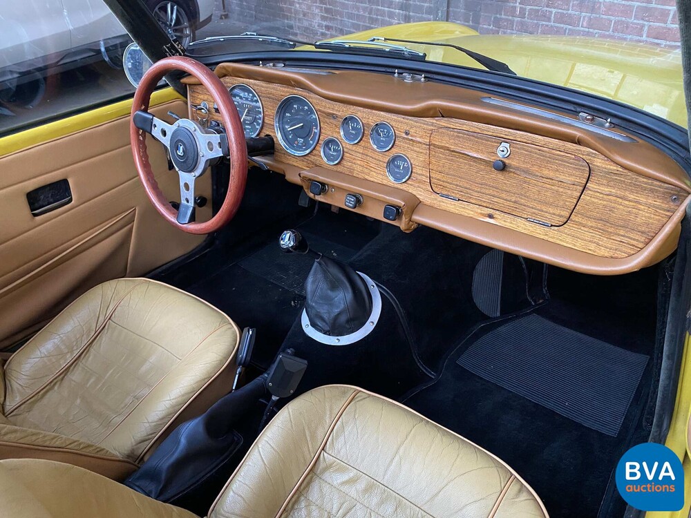 Triumph TR6 2.5 overdrive Cabriolet 95pk 1975