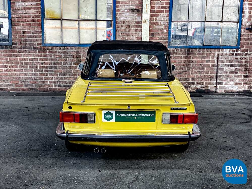 Triumph TR6 2.5 overdrive Cabriolet 95pk 1975