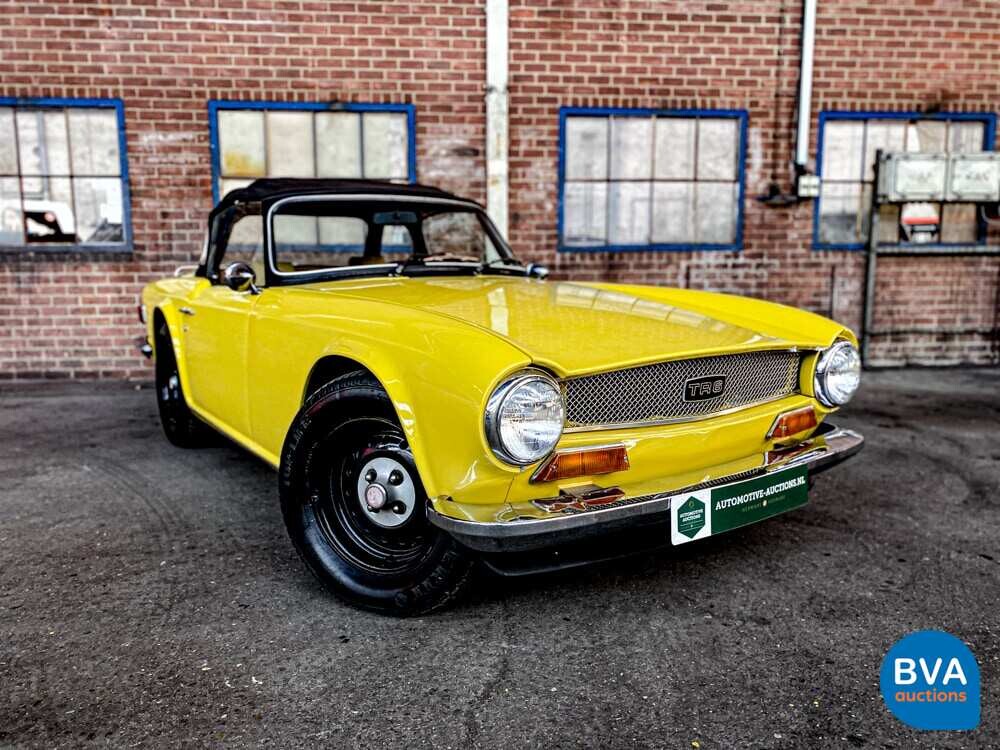 Triumph TR6 2.5 overdrive Cabriolet 95pk 1975