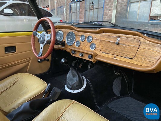 Triumph TR6 2.5 Overdrive Cabrio 95 PS 1975.
