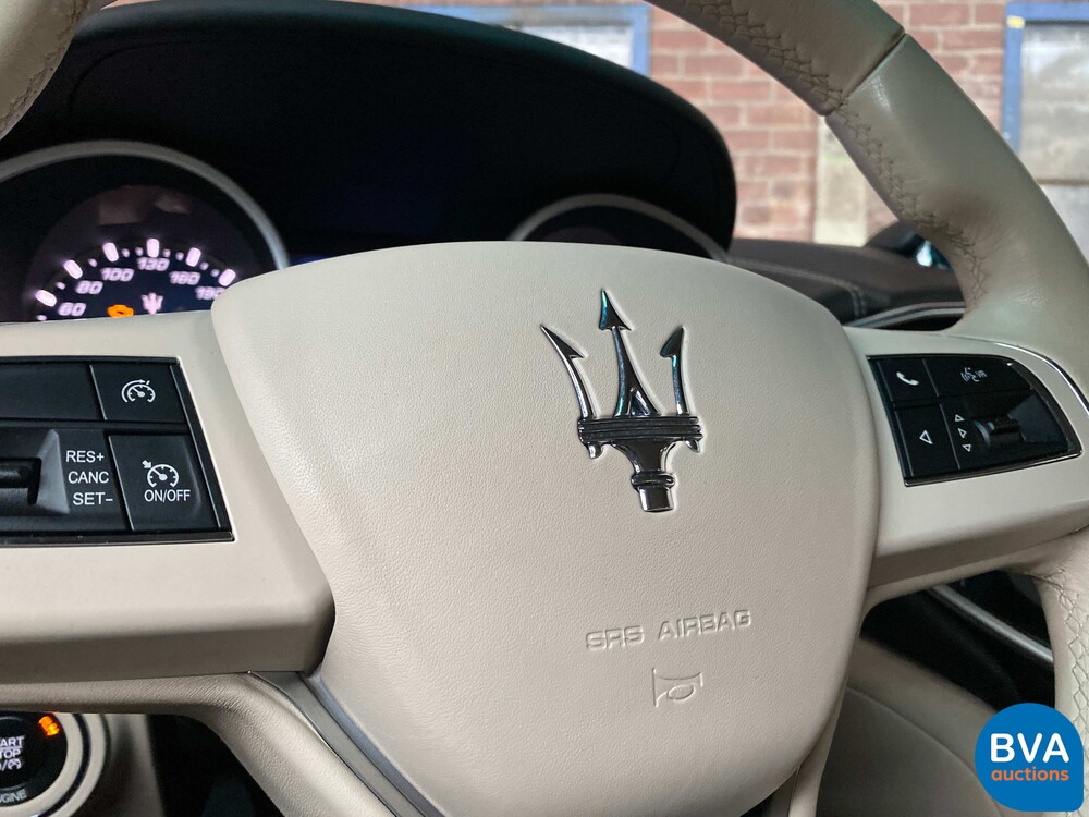 Maserati Ghibli Gran Sport SQ4 411pk 2016, N-667-GD