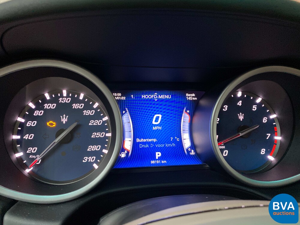 Maserati Ghibli Gran Sport SQ4 411pk 2016, N-667-GD