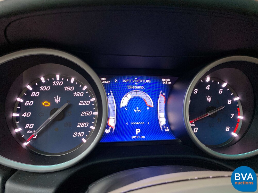 Maserati Ghibli Gran Sport SQ4 411pk 2016, N-667-GD