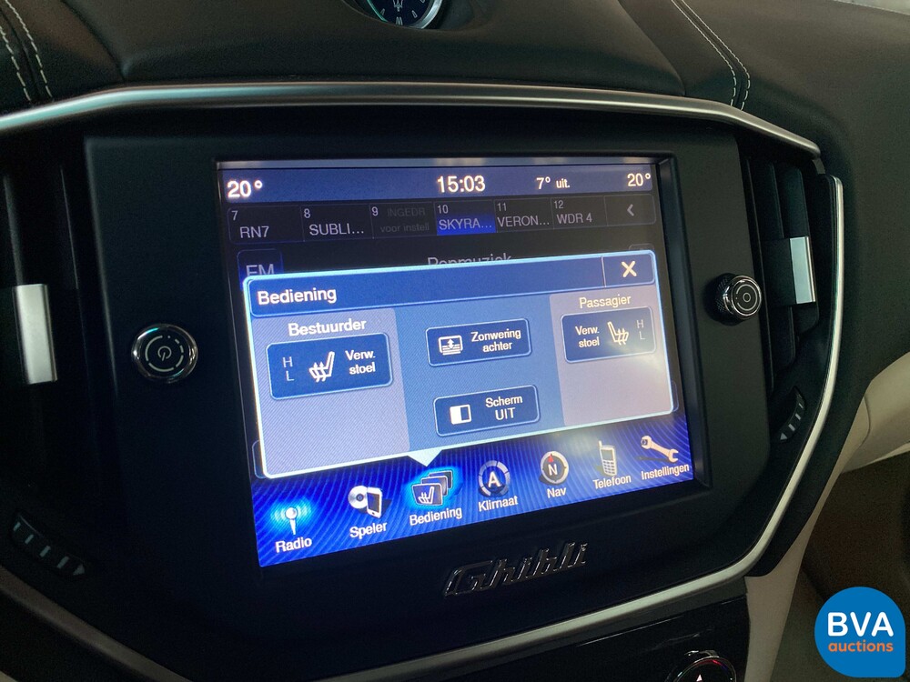 Maserati Ghibli Gran Sport SQ4 411pk 2016, N-667-GD