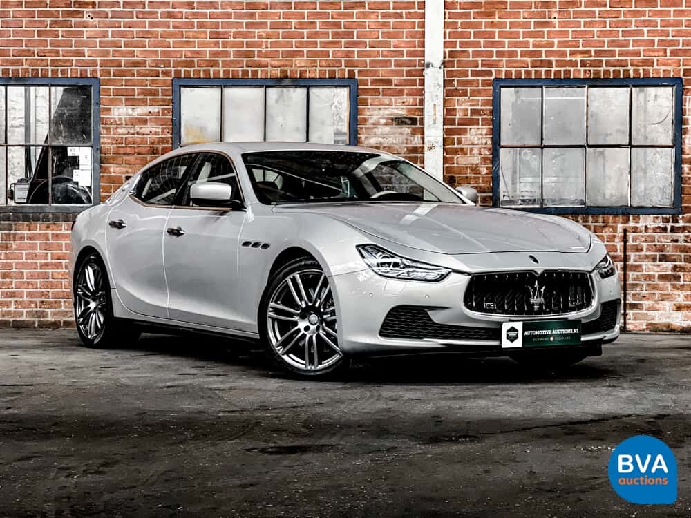 Maserati Ghibli Gran Sport SQ4 411pk 2016, N-667-GD