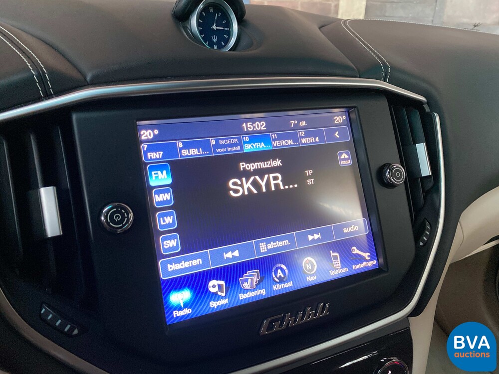 Maserati Ghibli Gran Sport SQ4 411pk 2016, N-667-GD