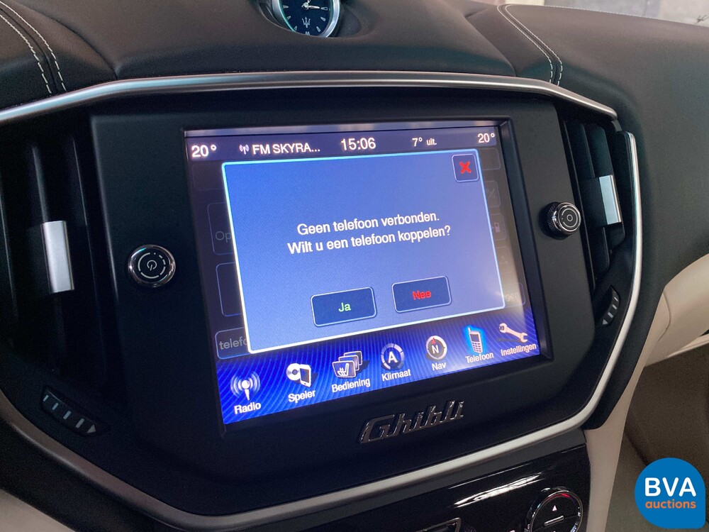 Maserati Ghibli Gran Sport SQ4 411pk 2016, N-667-GD