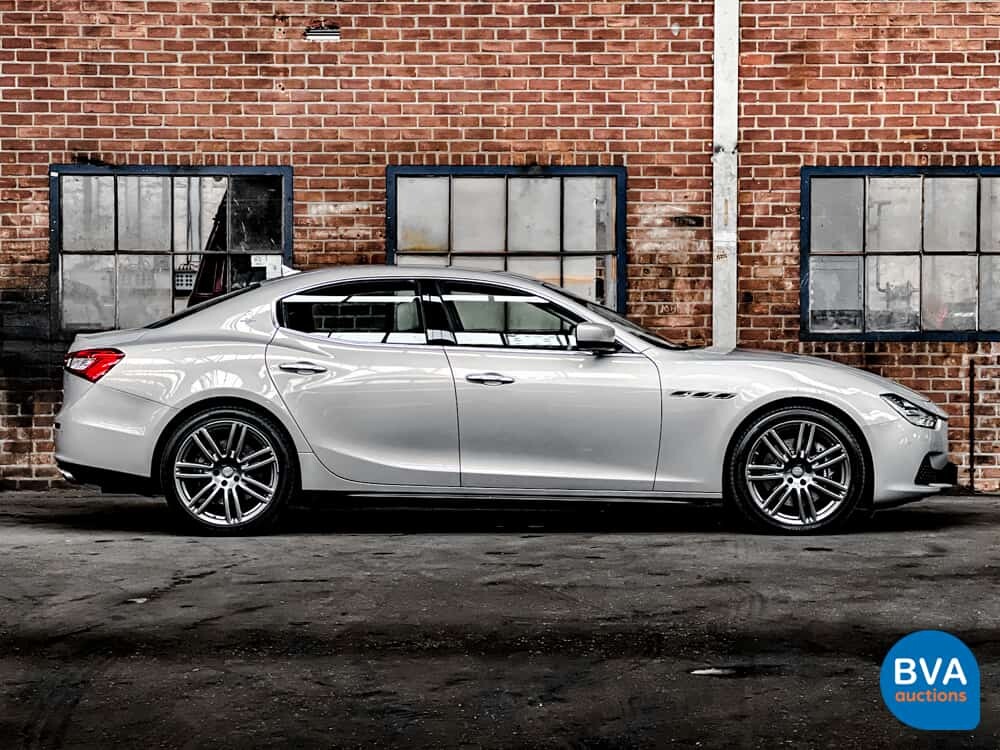 Maserati Ghibli Gran Sport SQ4 411pk 2016, N-667-GD