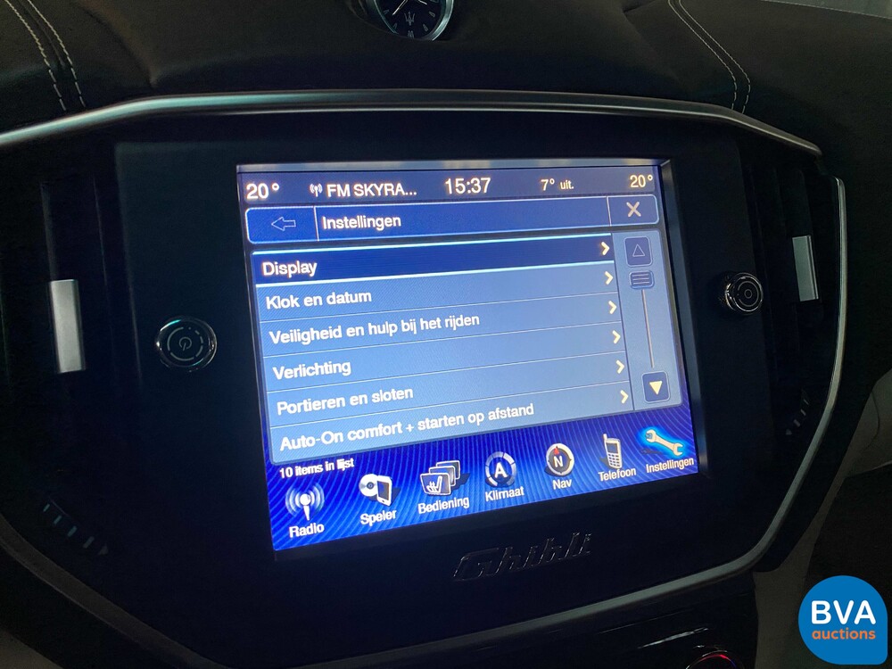 Maserati Ghibli Gran Sport SQ4 411pk 2016, N-667-GD