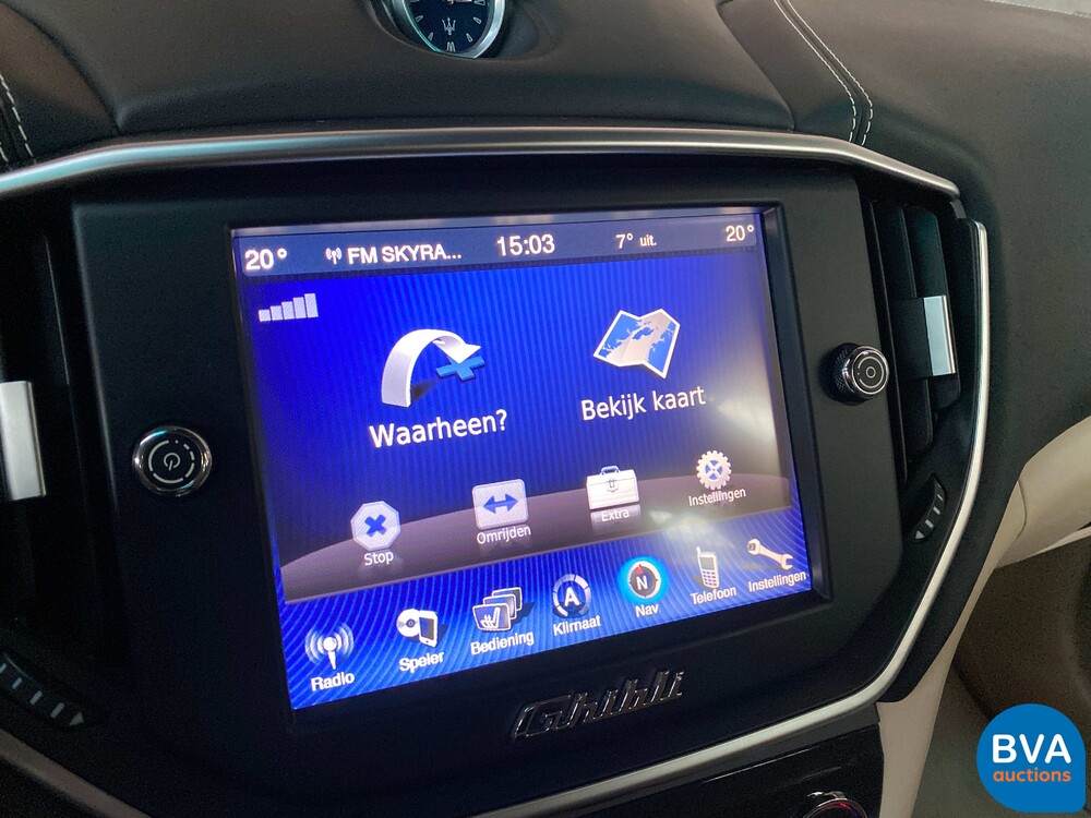 Maserati Ghibli Gran Sport SQ4 411pk 2016, N-667-GD