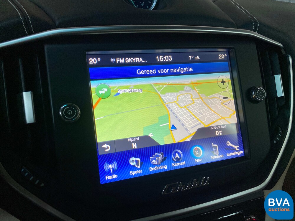 Maserati Ghibli Gran Sport SQ4 411pk 2016, N-667-GD