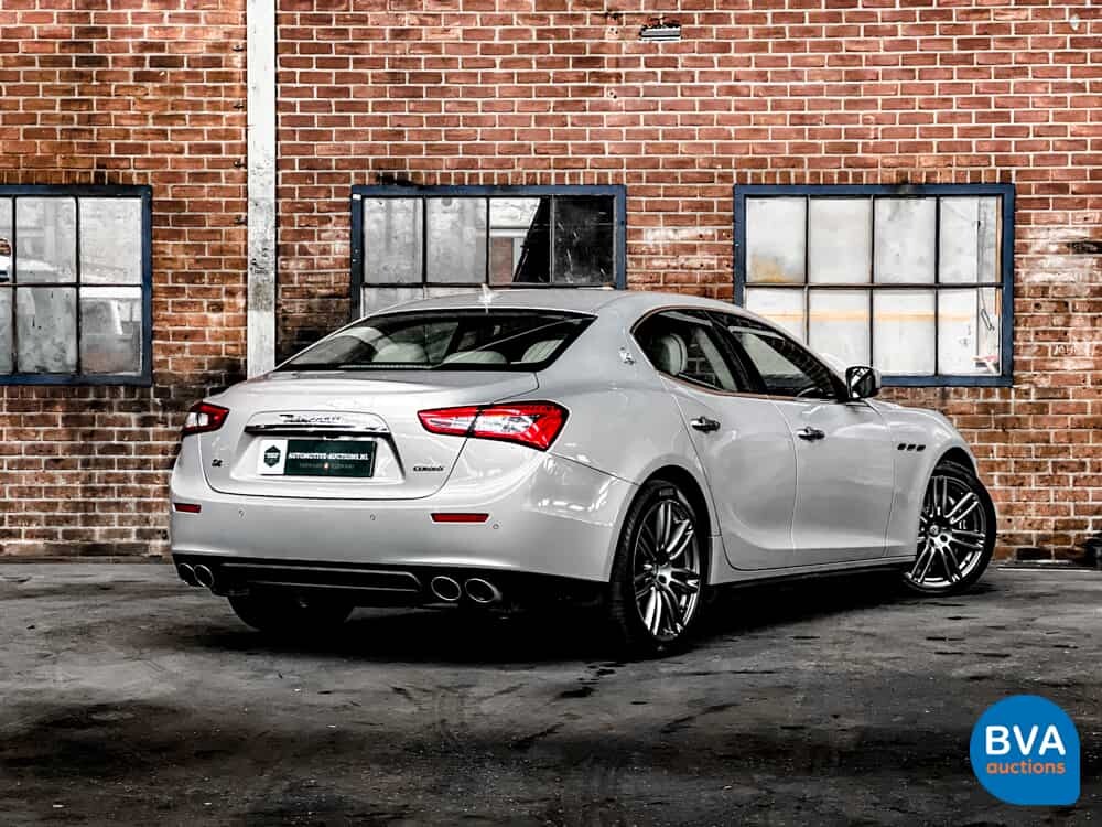 Maserati Ghibli Gran Sport SQ4 411pk 2016, N-667-GD