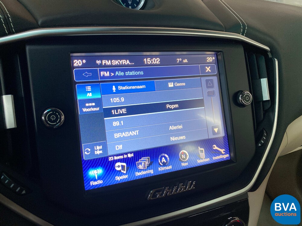 Maserati Ghibli Gran Sport SQ4 411pk 2016, N-667-GD