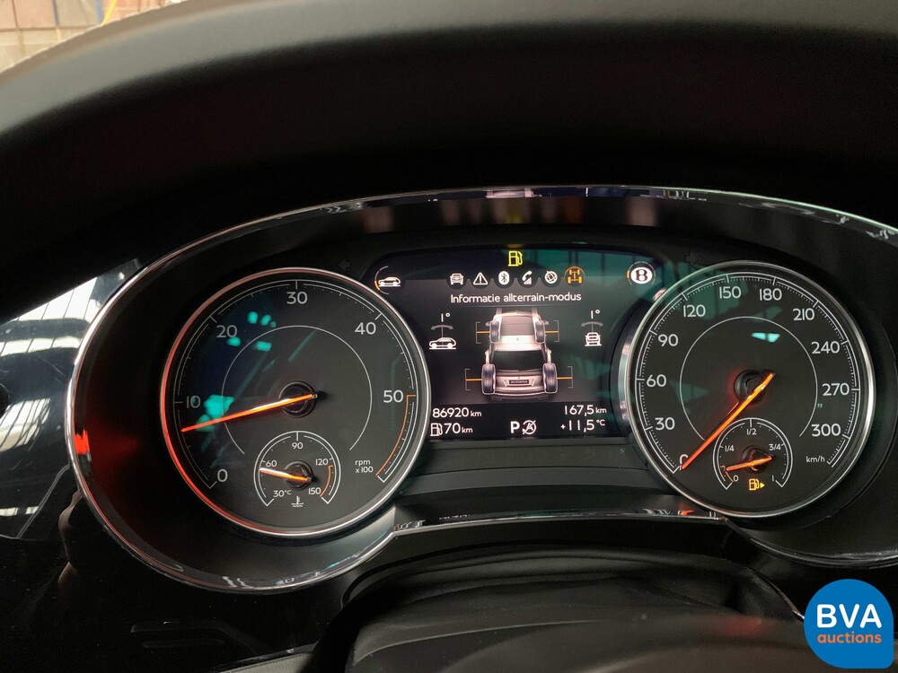 Bentley Bentayga V8 435pk 7-PERSOONS 2017, SZ-766-S