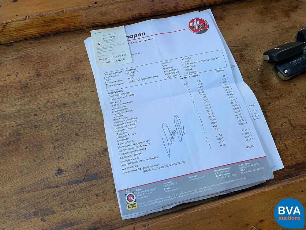 Audi S4 Avant Quattro 4.2 V8 344pk 2004 -Org NL-, 45-PD-BS