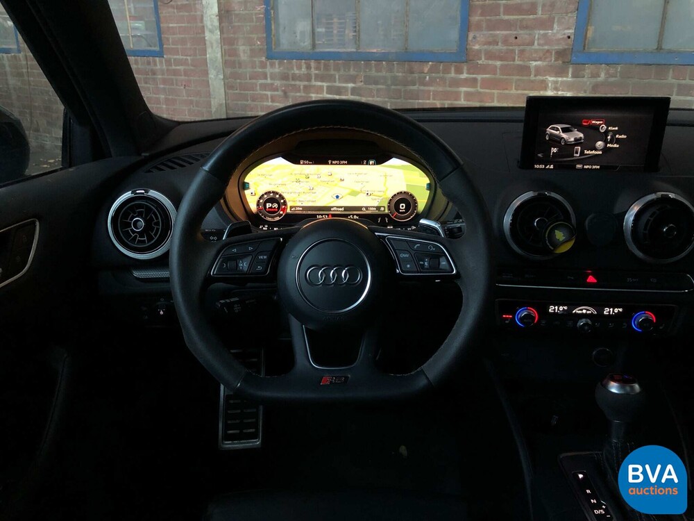 Audi RS3 Sportback 2.5TFSI Quattro 400pk 2018 FACELIFT Nardo-Grey