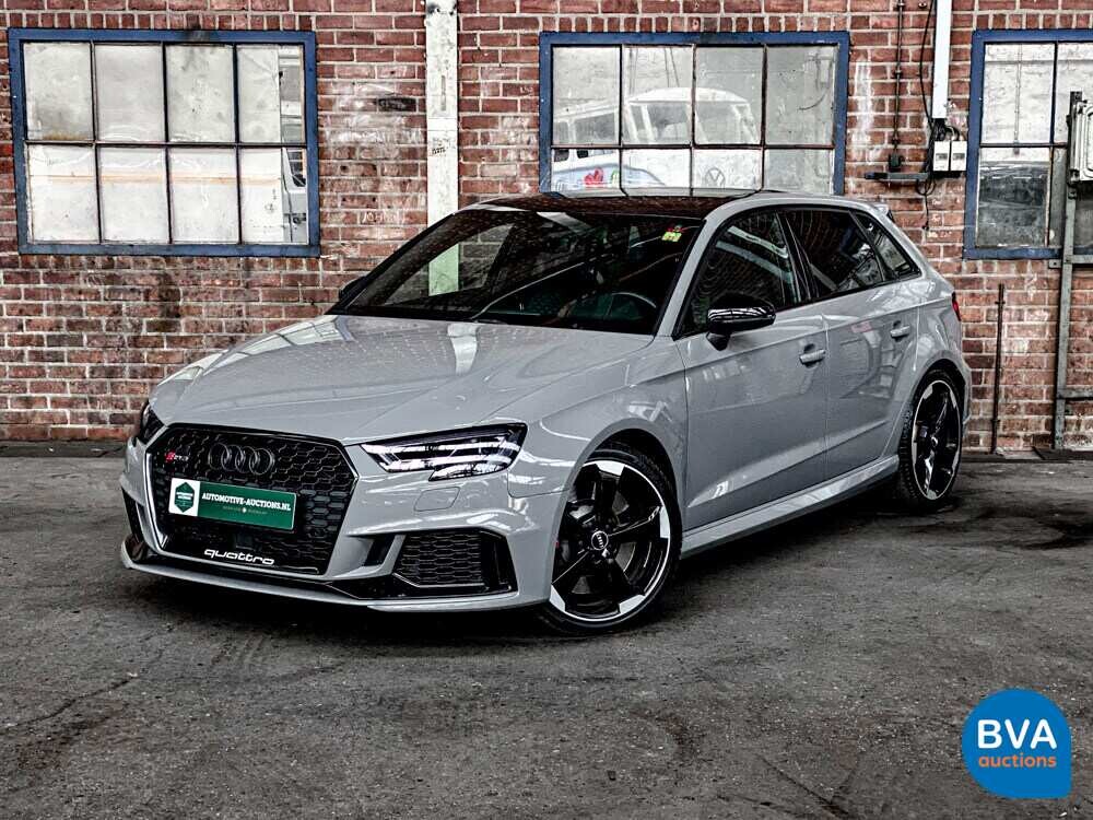 Audi RS3 Sportback 2.5TFSI Quattro 400pk 2018 FACELIFT Nardo-Grey