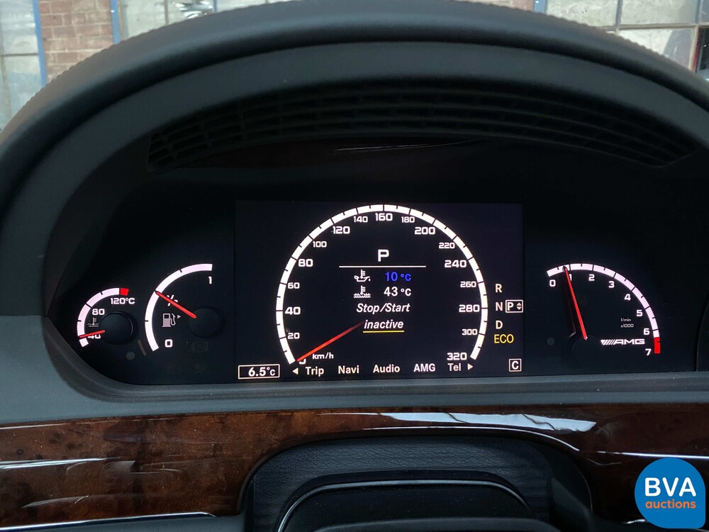 Mercedes S63 AMG Lang 5.5 V8 544pk 2013