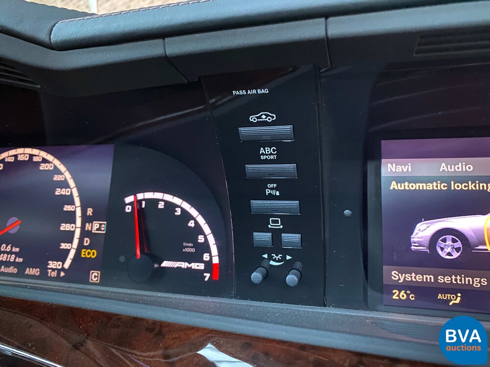 Mercedes S63 AMG Lang 5.5 V8 544pk 2013