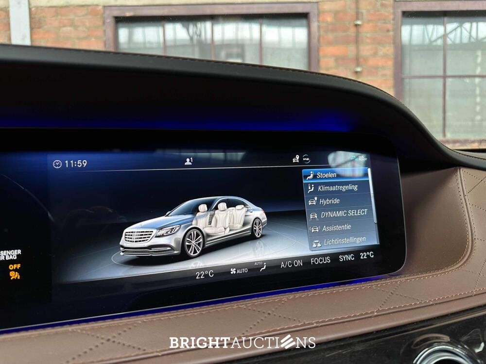 Mercedes-Benz S560e Lang AMG Premium 3.0 V6 469pk 2019 S-Klasse, J-049-NF