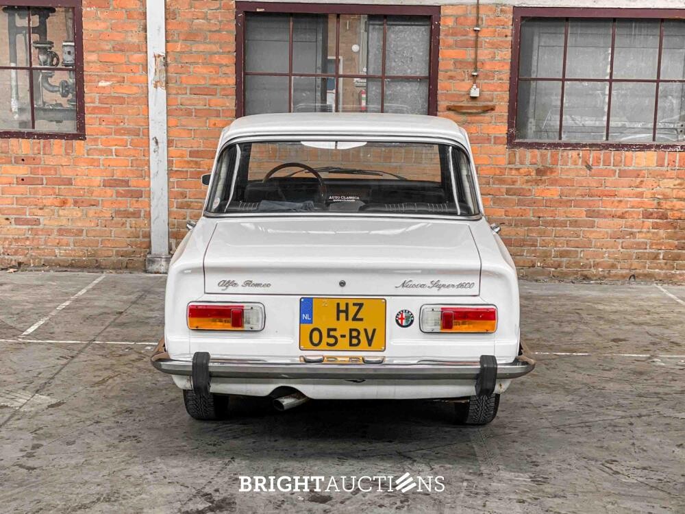 Alfa Romeo Giulia Nuova Super 1600 1.6 1979 (Origineel-NL + 3e eigenaar), HZ-05-BV
