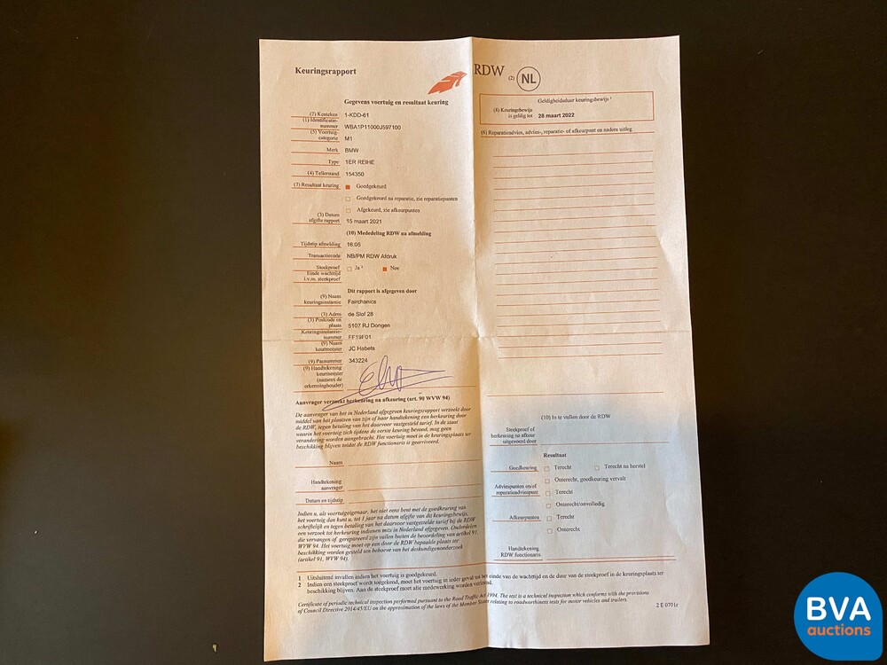 BMW 114i M-Sport 1-series 102hp 2013 -Org. NL-, 1-KDD-61.