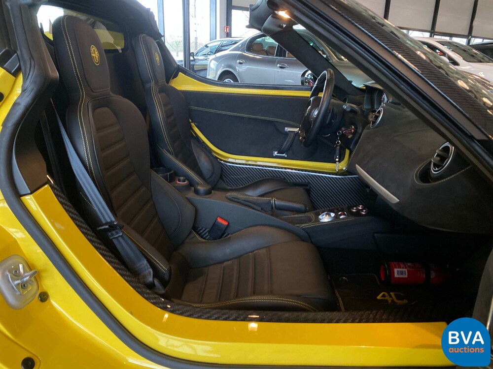 Alfa-Romeo 4C Spider 1750TBI Carbon TCT A6 240hp Cabriolet, PP-846-X.