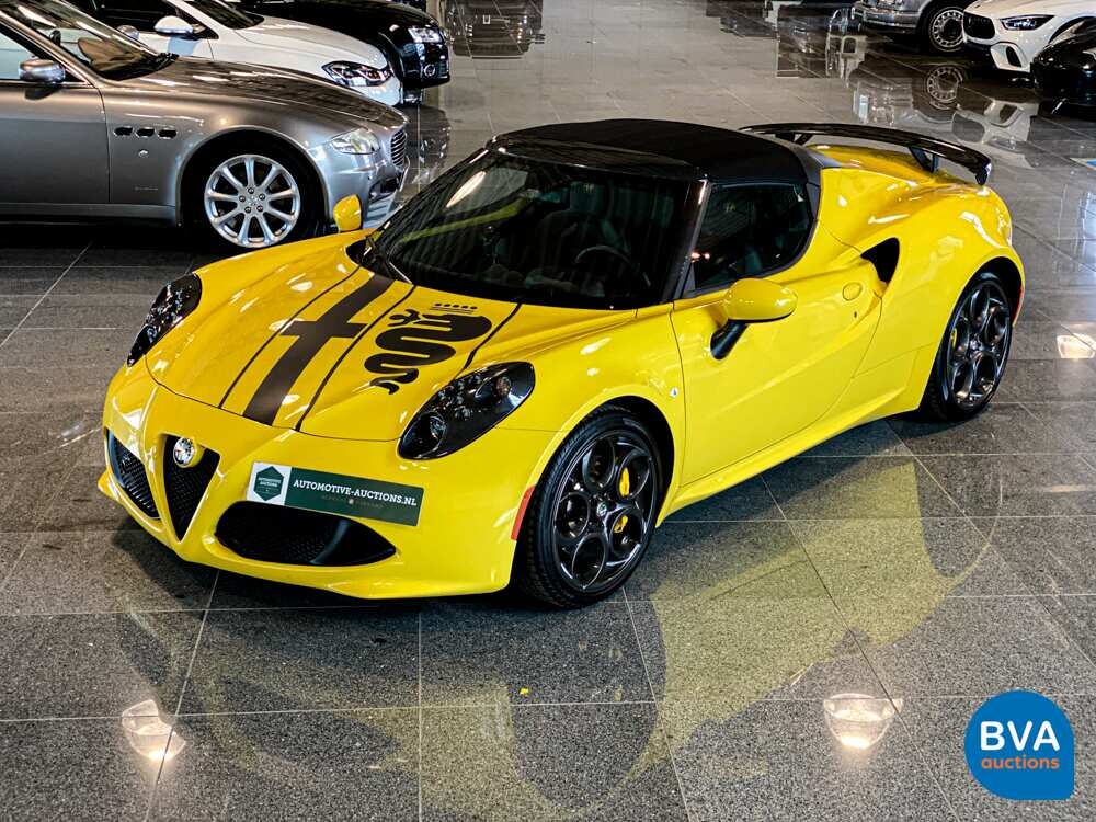 Alfa-Romeo 4C Spider 1750TBI Carbon TCT A6 240hp Cabriolet, PP-846-X.
