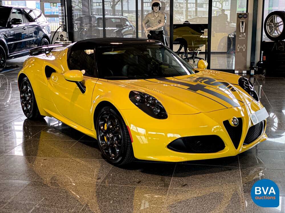 Alfa-Romeo 4C Spider 1750TBI Carbon TCT A6 240hp Cabriolet, PP-846-X.