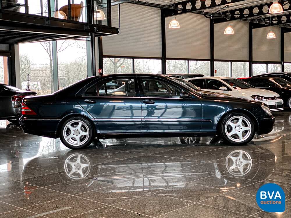 Mercedes-Benz S500 Lang S-class 500 306pk 2001-Org NL-, 55-GZ-JD.