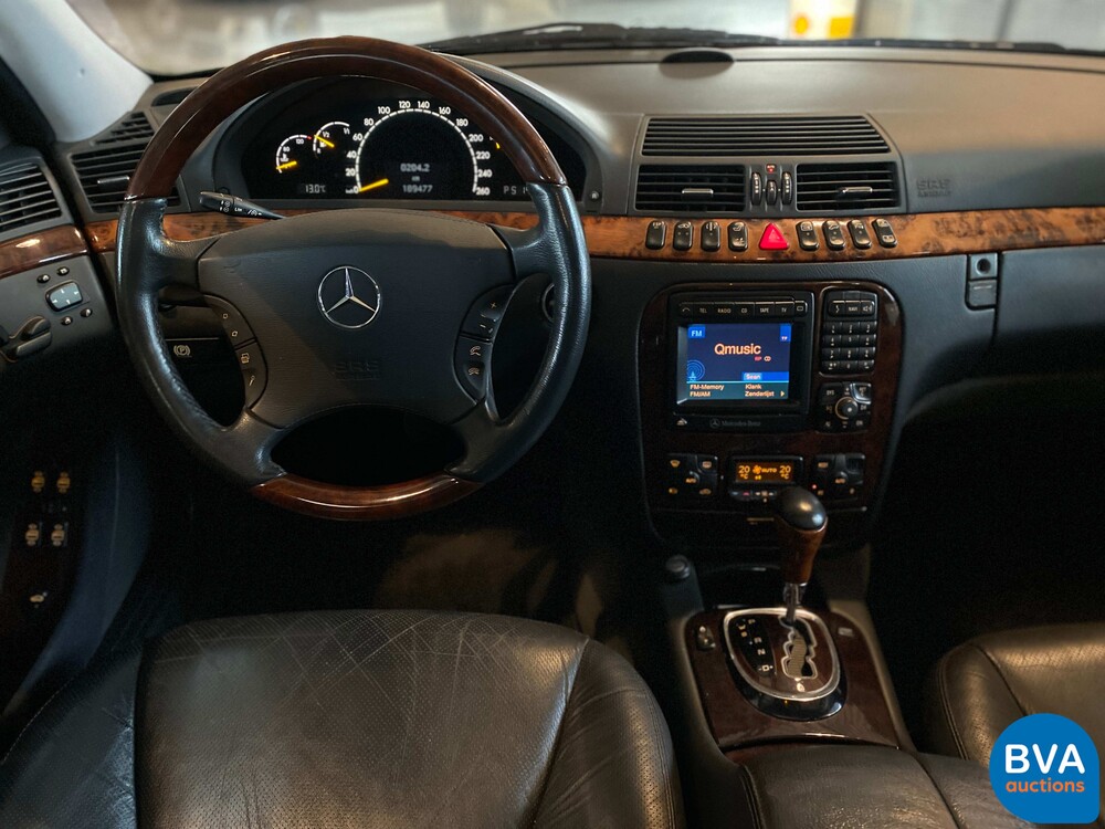 Mercedes-Benz S500 Lang S-class 500 306pk 2001-Org NL-, 55-GZ-JD.