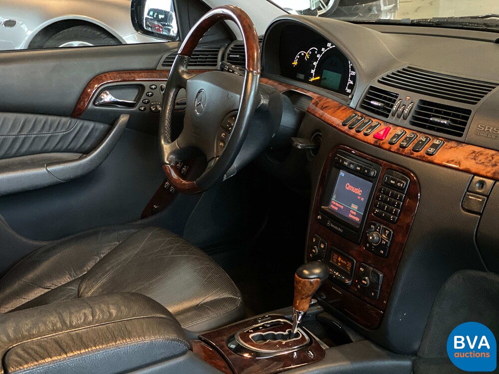 Mercedes-Benz S500 Lang S-class 500 306pk 2001-Org NL-, 55-GZ-JD.