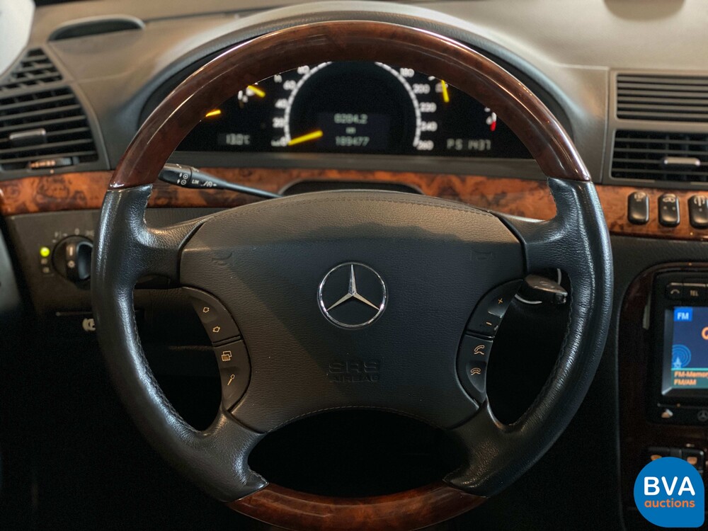 Mercedes-Benz S500 Lang S-class 500 306pk 2001-Org NL-, 55-GZ-JD.