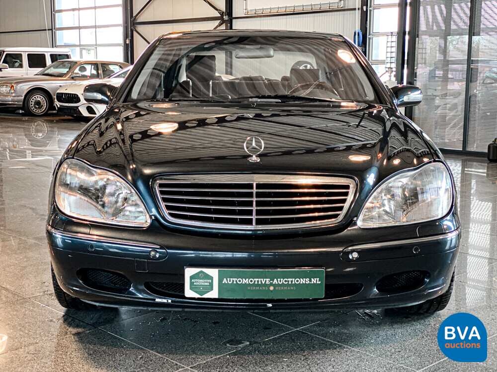 Mercedes-Benz S500 Lang S-class 500 306pk 2001-Org NL-, 55-GZ-JD.