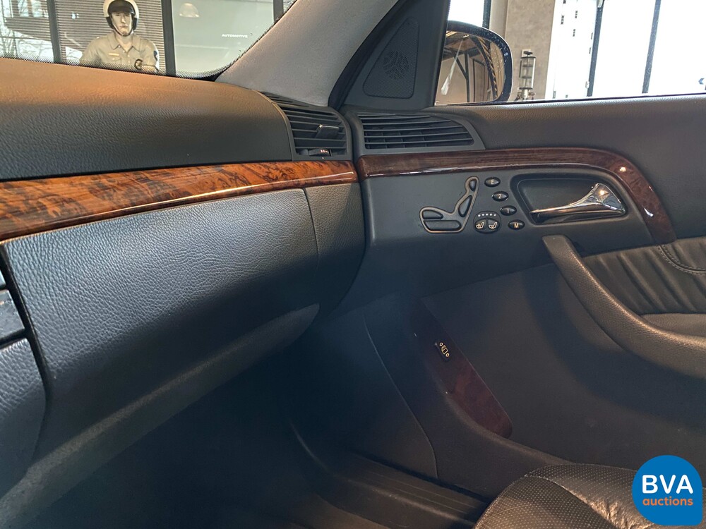 Mercedes-Benz S500 Lang S-class 500 306pk 2001-Org NL-, 55-GZ-JD.