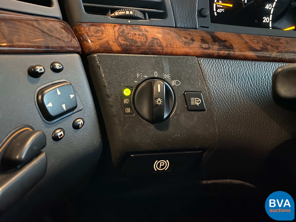 Mercedes-Benz S500 Lang S-class 500 306pk 2001-Org NL-, 55-GZ-JD.