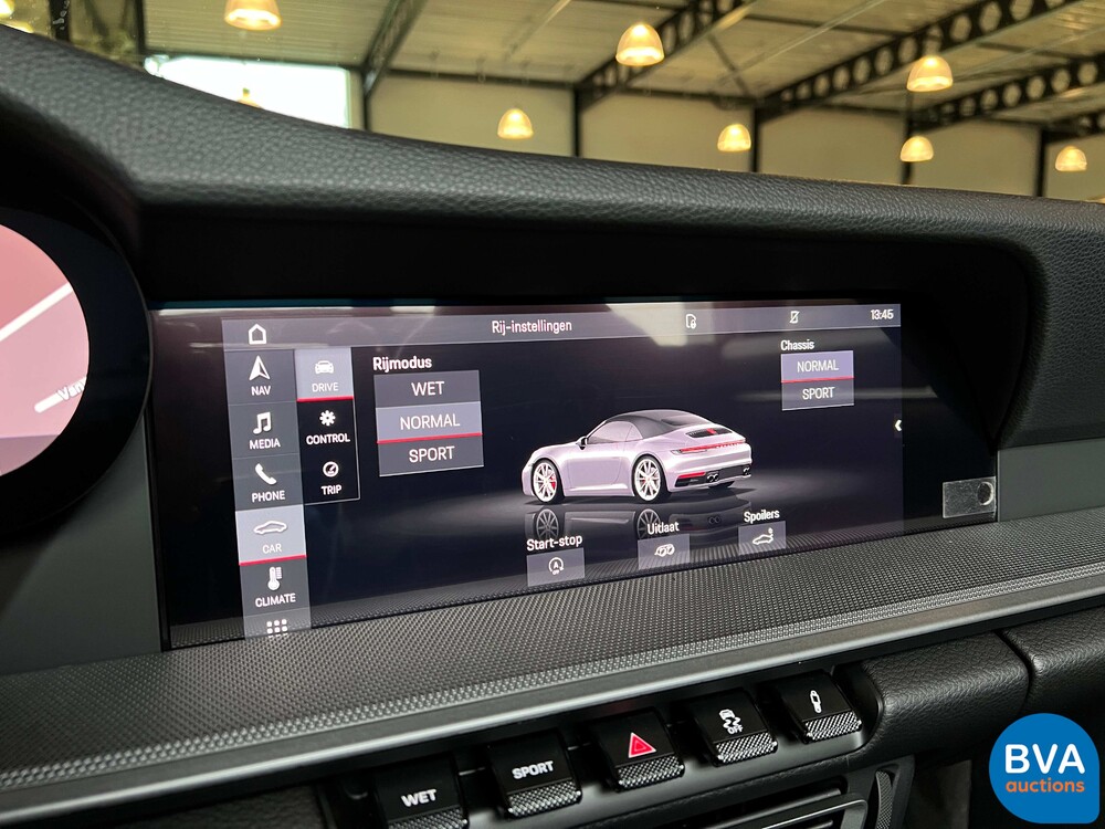 Porsche 911 992 3.0 Carrera 2021 Twin-Turbo 8-speed PDK Cabriolet -Warranty-.