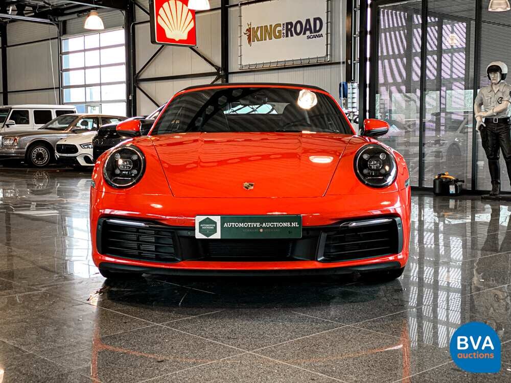 Porsche 911 992 3.0 Carrera 2021 Twin-Turbo 8-speed PDK Cabriolet -Warranty-.
