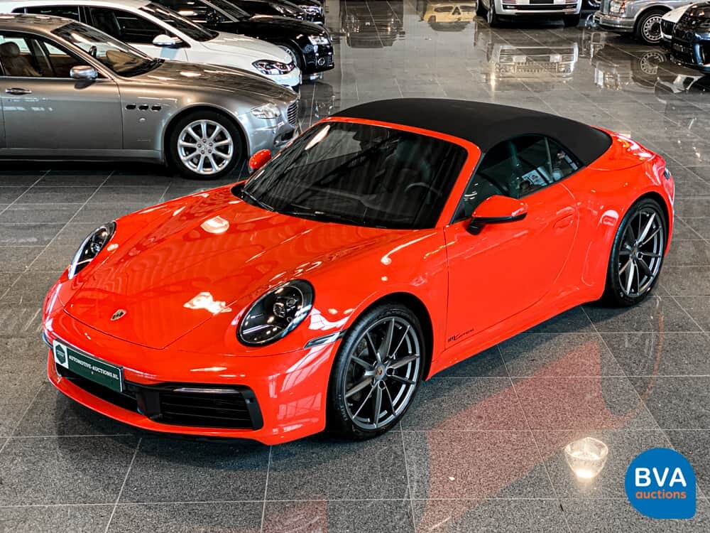Porsche 911 992 3.0 Carrera 2021 Twin-Turbo 8-speed PDK Cabriolet -Warranty-.