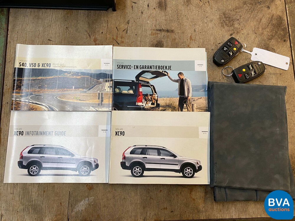 -VERVALLEN-Volvo XC90 2.5T Exclusive 209pk -Org. NL- 2004, 03-PN-NB