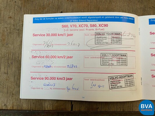 -VERVALLEN-Volvo XC90 2.5T Exclusive 209pk -Org. NL- 2004, 03-PN-NB